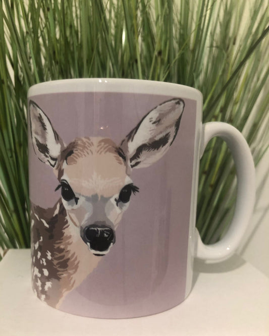 Animal Print  Mug - Fawn