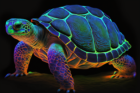 DoodleDoo Creative - Blacklight Turtle 417C