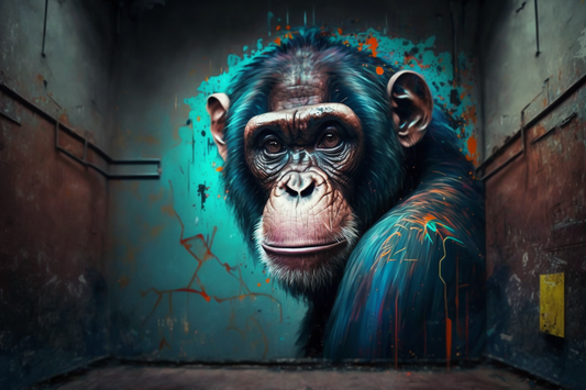 DoodleDoo Creative - Graffiti Chimpanzee 40D08