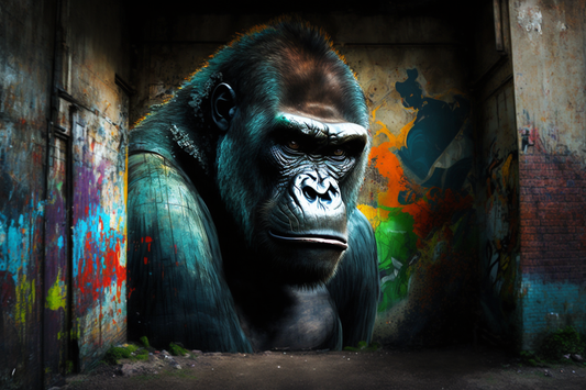 DoodleDoo Creative - Graffiti Gorilla FAEF5A