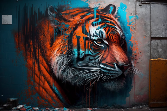 DoodleDoo Creative - Graffiti Tiger 6F276