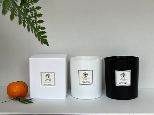 Lime, Basil & Mandarin Scented Candle