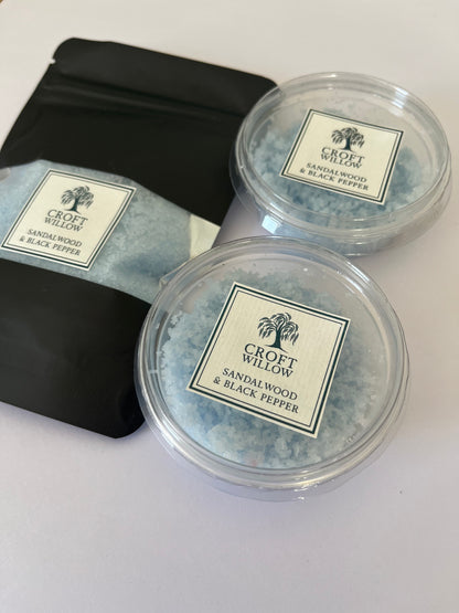 Snow Wax Melts - Sandalwood & Black Pepper